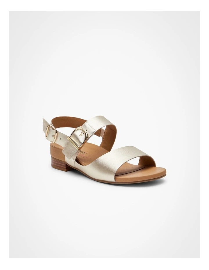 Orthotic Buckle Sandal Champagne image 2