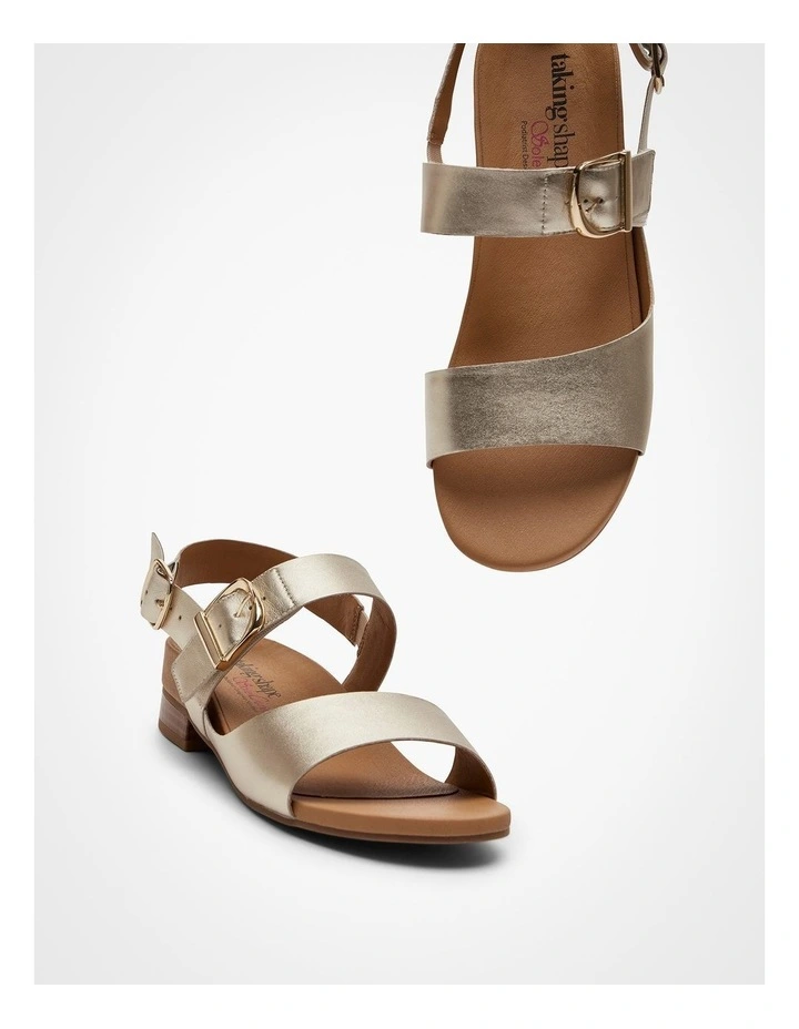 Orthotic Buckle Sandal Champagne image 5