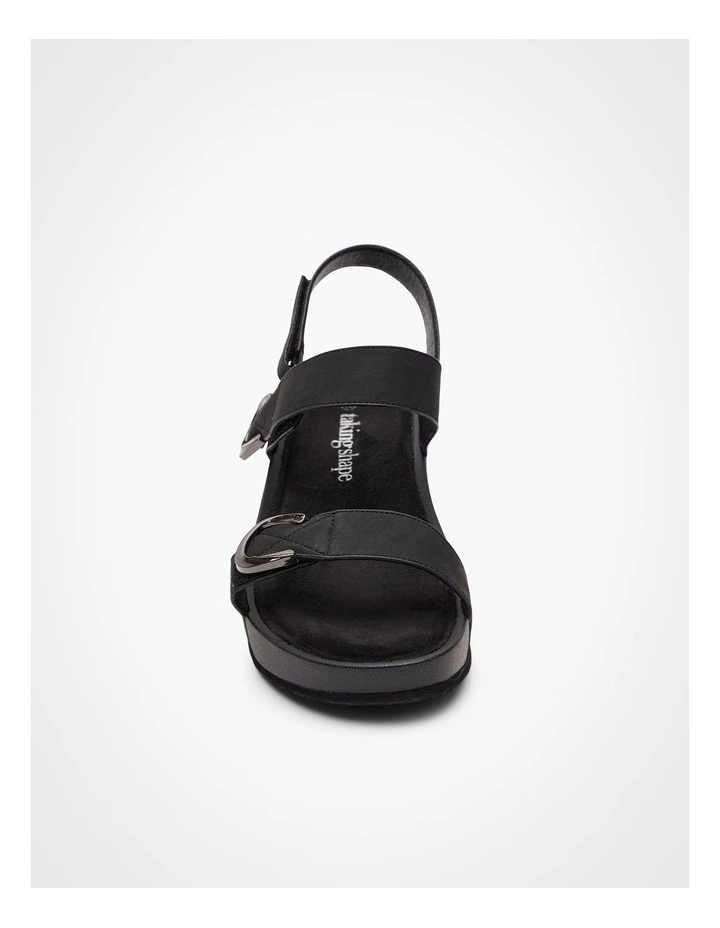 Julijana Adjustable Sandal Black image 3