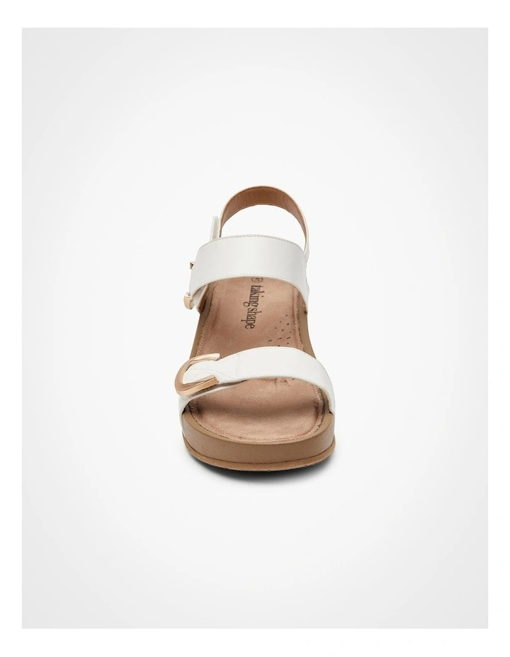 Julijana Adjustable Sandal White image 3