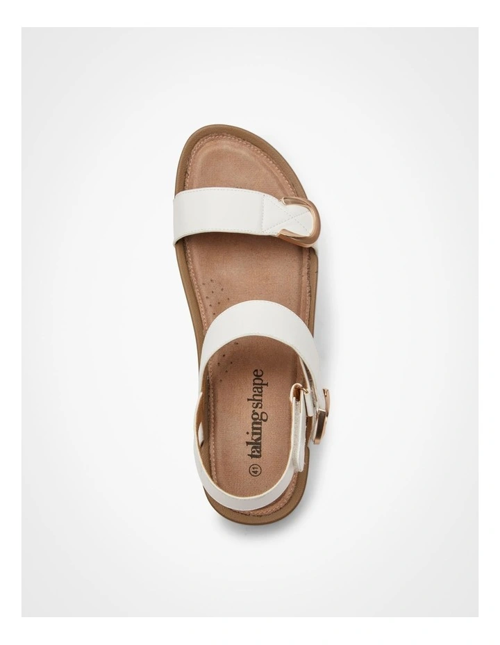 Julijana Adjustable Sandal White image 4
