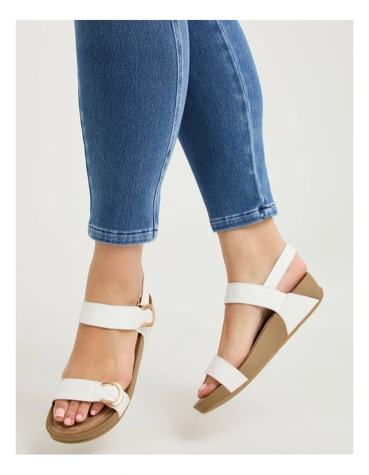 Julijana Adjustable Sandal White image 6
