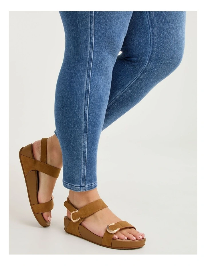 Julijana Adjustable Sandal Tan image 6