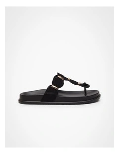 Toe Post Flexible Jelly Black