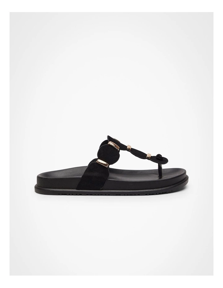 Toe Post Flexible Jelly Black image 1
