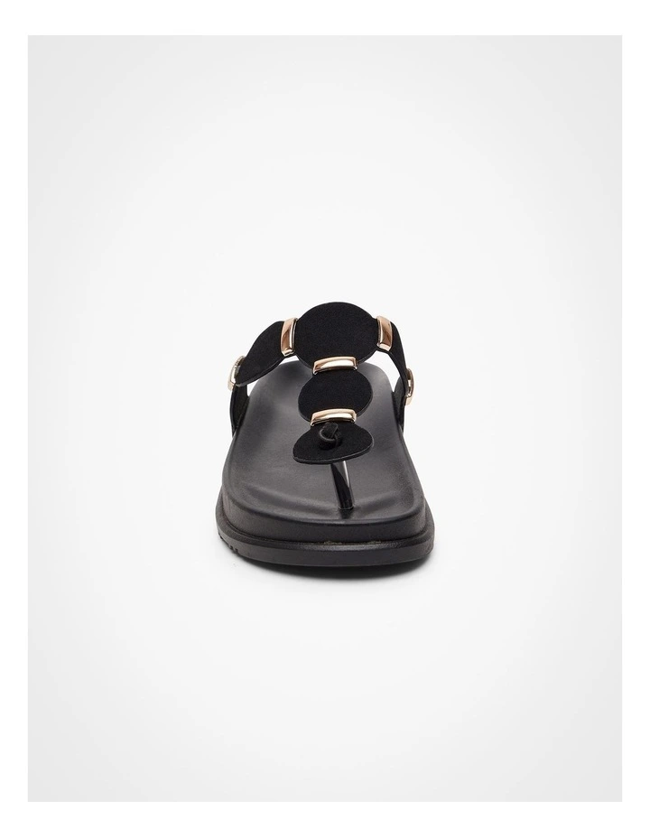 Toe Post Flexible Jelly Black image 3