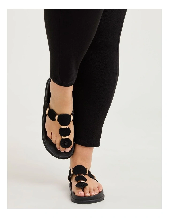 Toe Post Flexible Jelly Black image 6