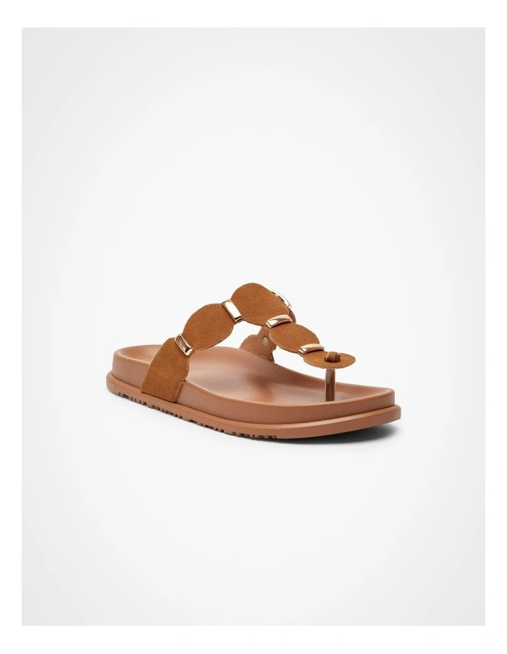 Toe Post Flexible Jelly Tan image 2