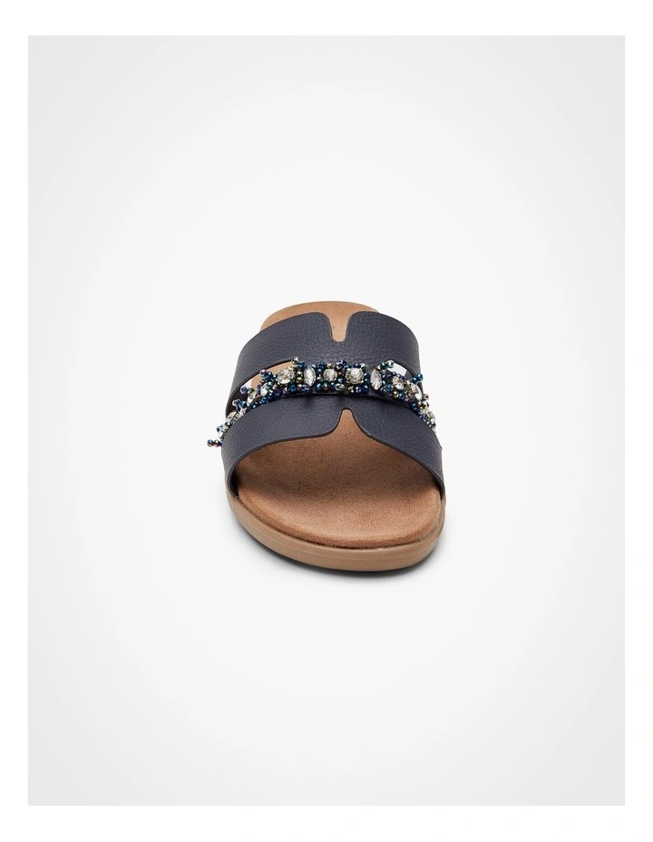 Jewel Bling Slide Navy image 3