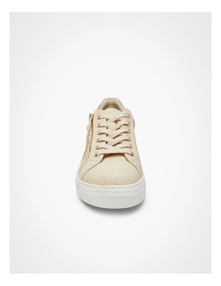 Raffia Star Bling Sneaker Natural image 3