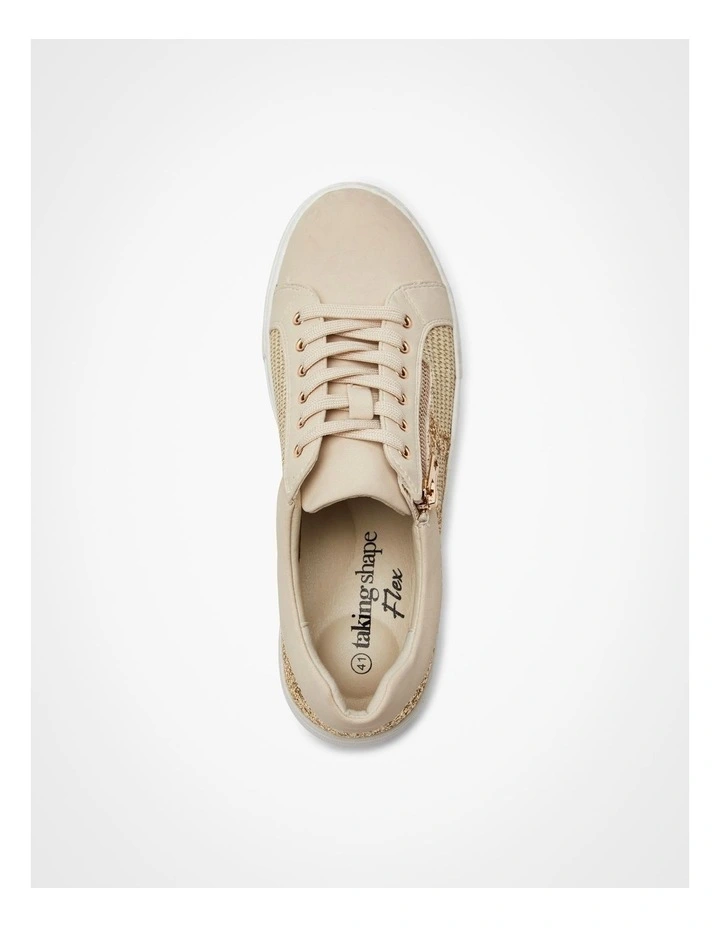 Raffia Star Bling Sneaker Natural image 4