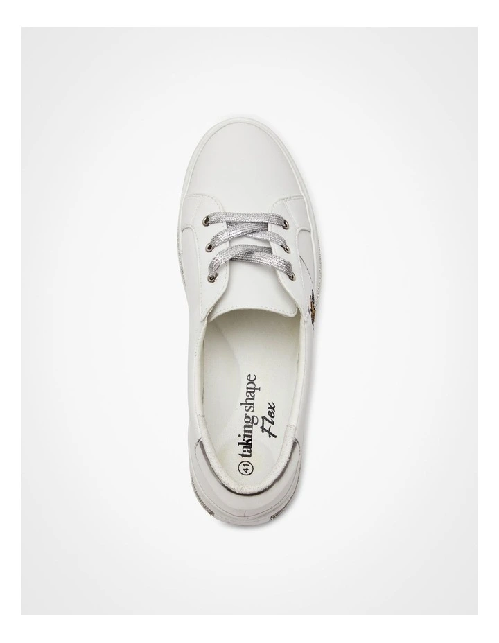 Bee Bling Sneaker White image 4