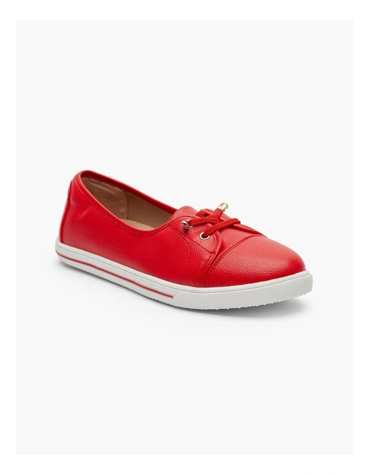 Low Cut Sneaker Red image 2