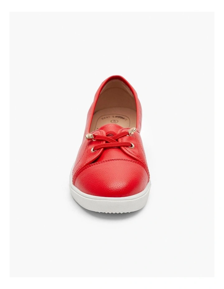 Low Cut Sneaker Red image 3