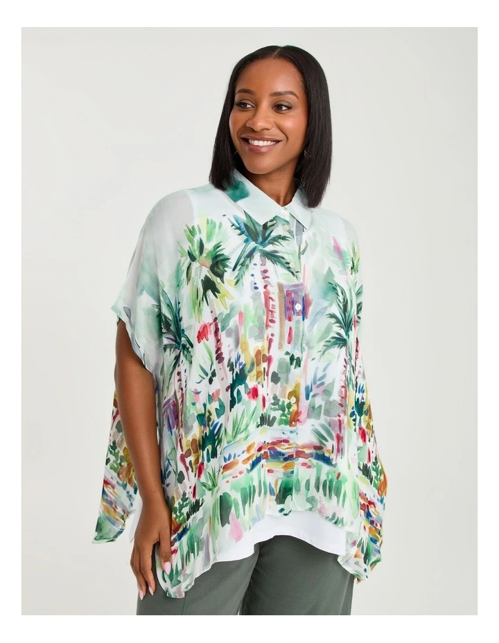 Natural Isla Shirt Print image 1