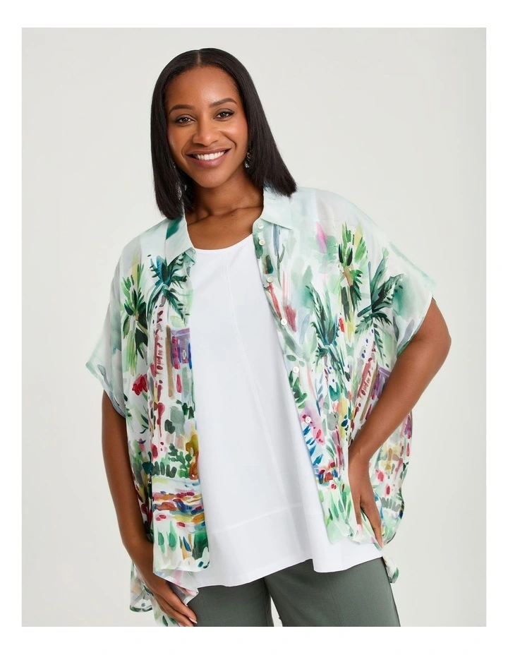 Natural Isla Shirt Print image 3