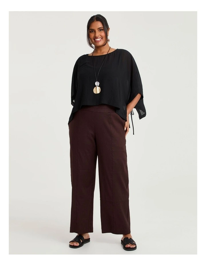 Chiffon Enya Overtop Black image 3