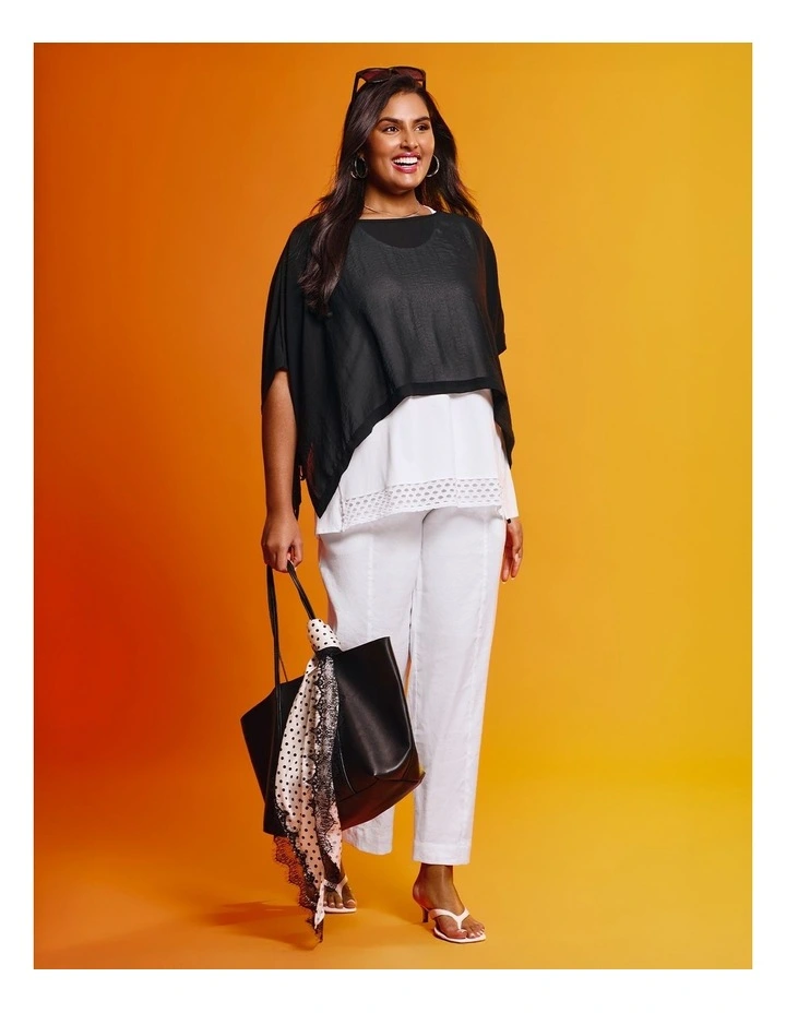 Chiffon Enya Overtop Black image 5