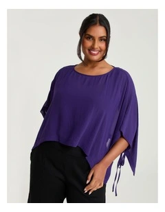 Chiffon Enya Overtop Acai Purple