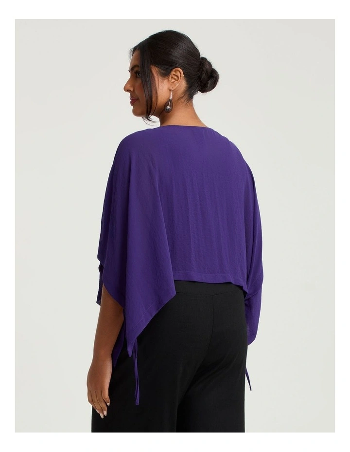 Chiffon Enya Overtop Acai Purple image 2