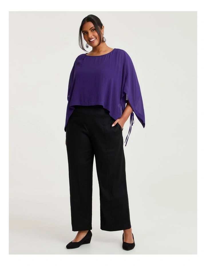 Chiffon Enya Overtop Acai Purple image 3