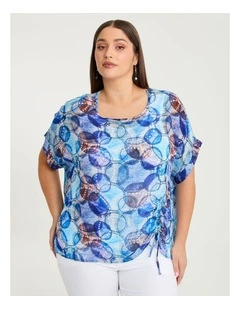 Natural Abstract Moana Overtop Print
