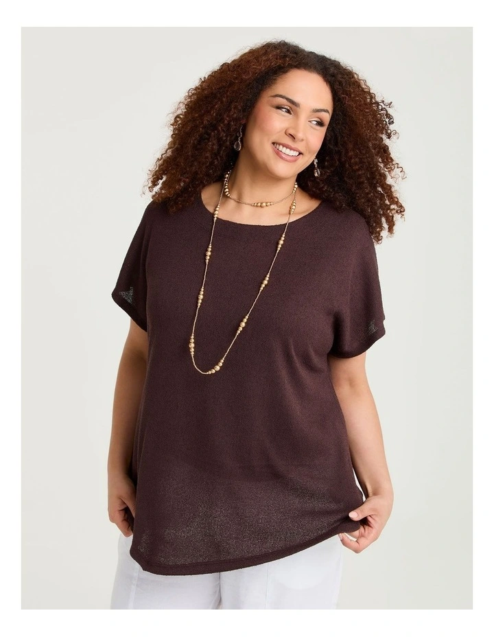 Lena Gauze Overtop Chocolate Truffle image 1