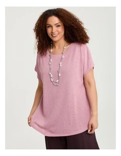 Lena Gauze Overtop Blush Pink