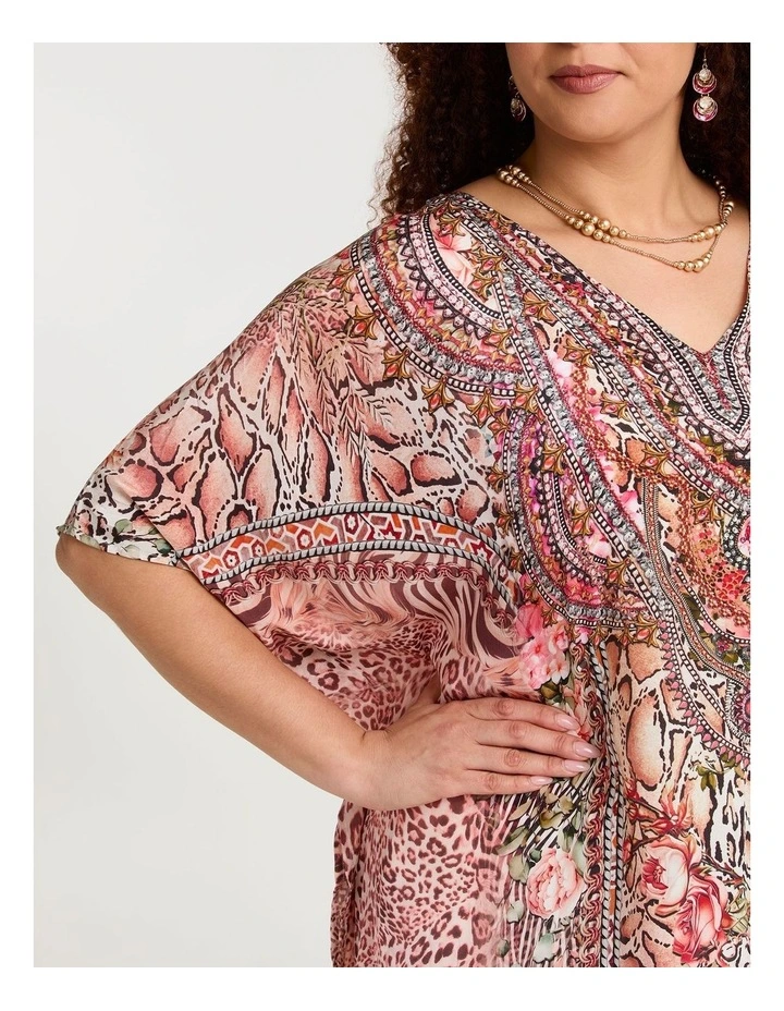 Natural Lets Go Wild Tunic Print image 3