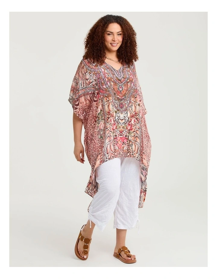 Natural Lets Go Wild Tunic Print image 4
