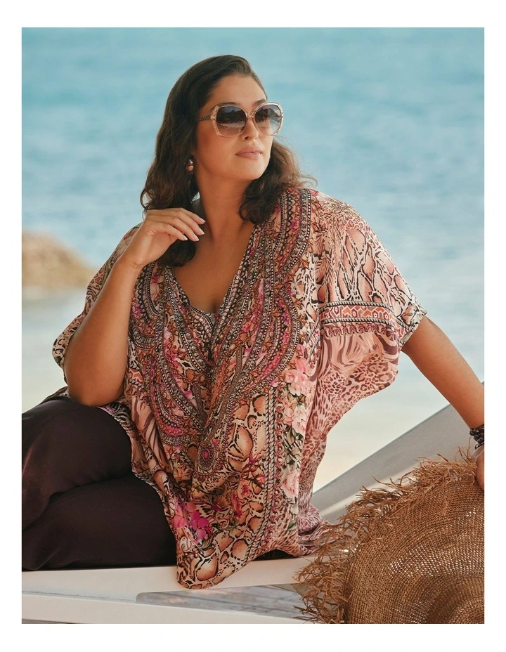 Natural Lets Go Wild Tunic Print image 5