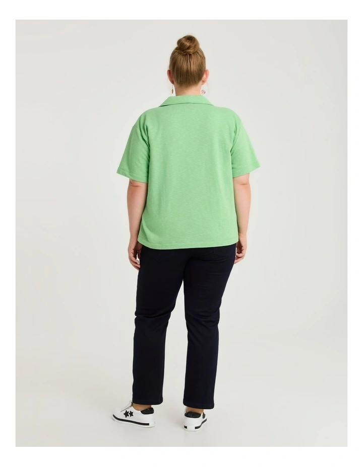 Collared Sweat Seaspray image 2