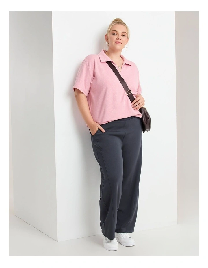 Collared Sweat Petal Pink image 6