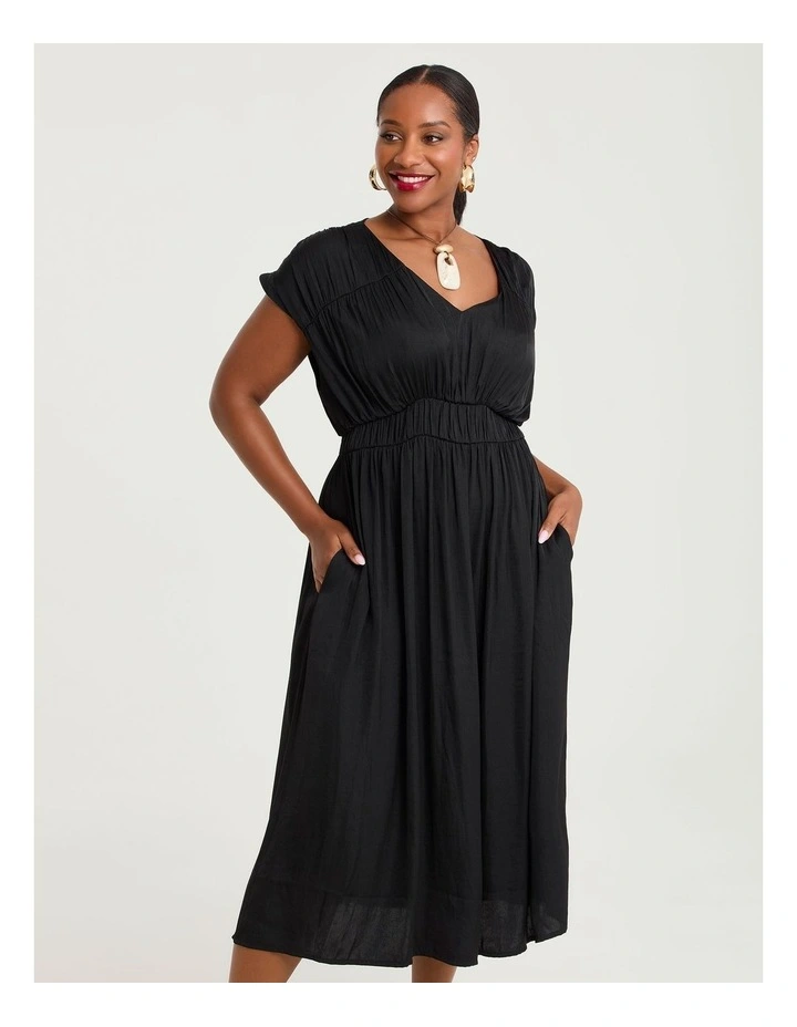 Alexia Luxe Dinner Dress Black image 3