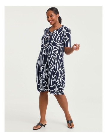 DARK INDIGO PRINT colour