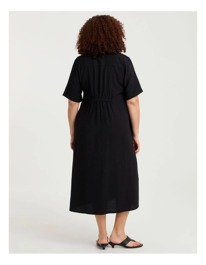 Natural Sylvie Maxi Dress Black image 2