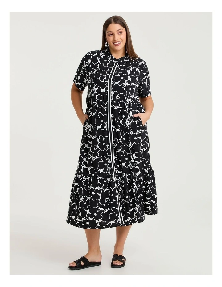 Bamboo Tiare Tier Dress Print image 1