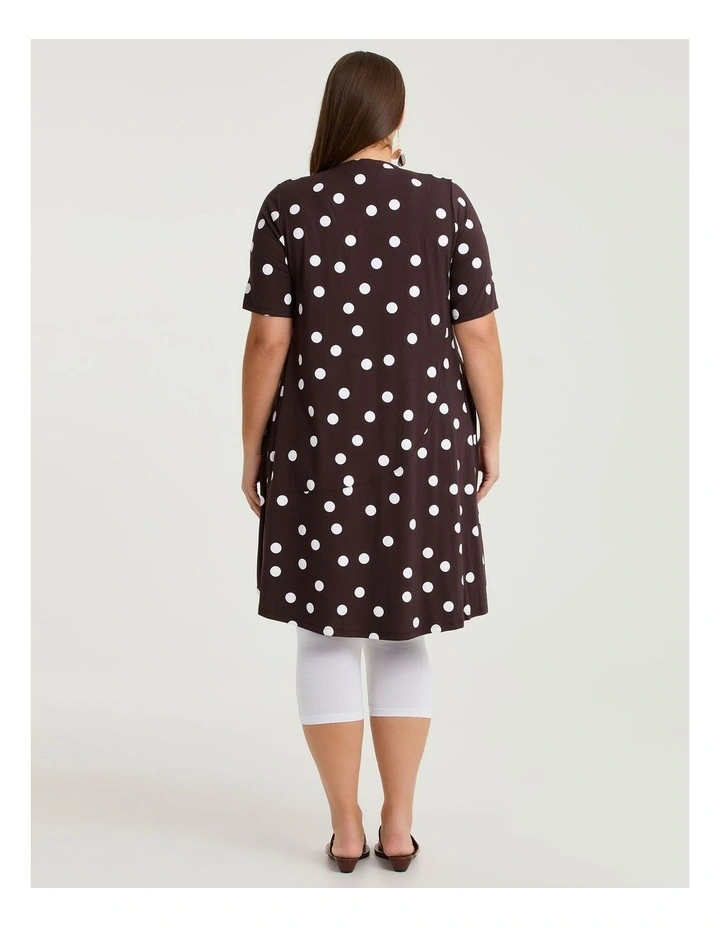 Natural Abstract Polka Dot Dress Spot image 2