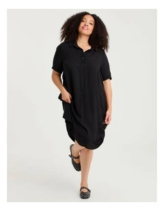 Bamboo Summer Dress in Black