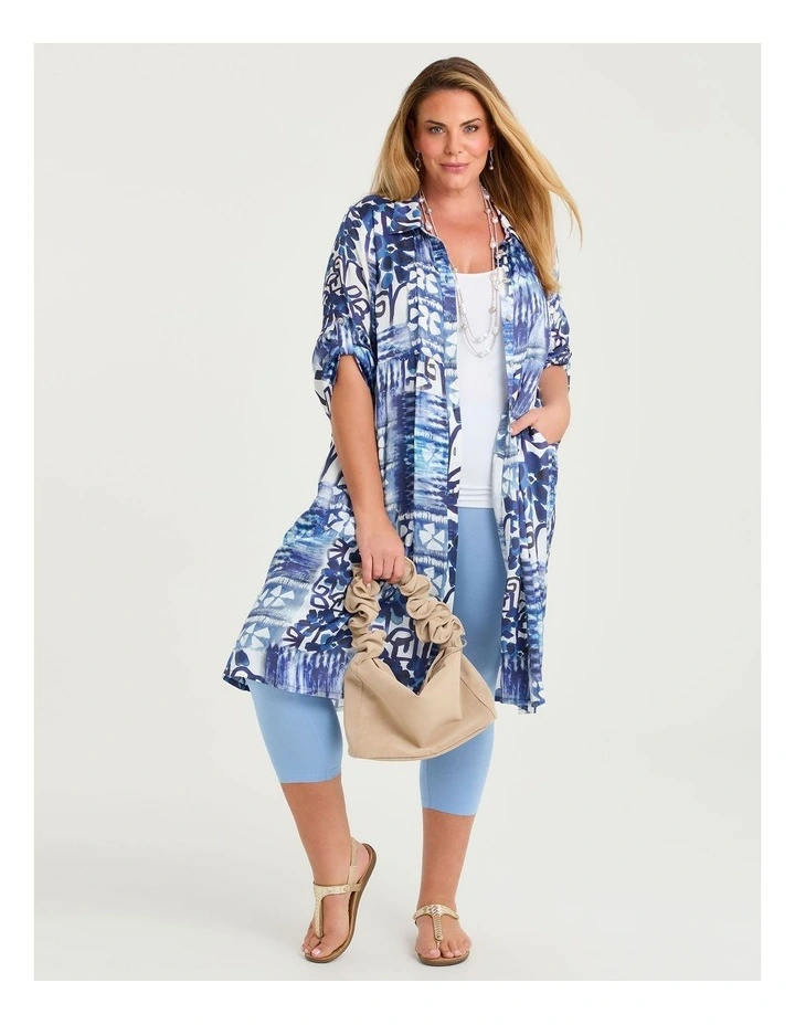 Colomba Cruise Shirt Dress Print image 4