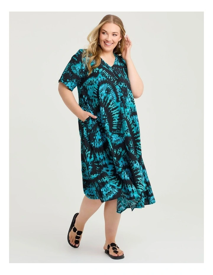 Ocean Breeze Natural Dress Ceramic Print image 1