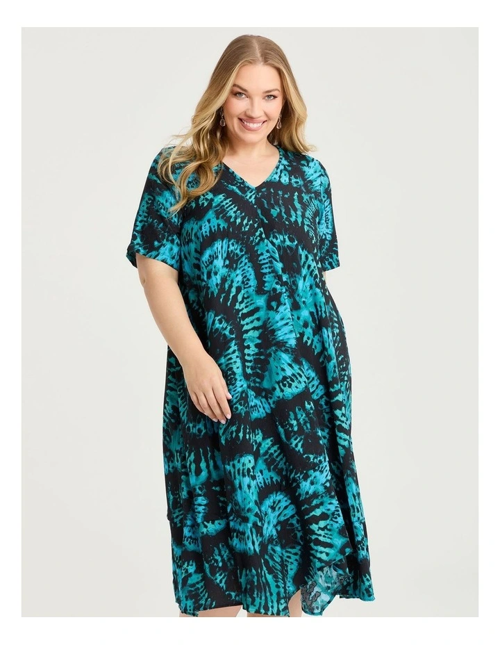 Ocean Breeze Natural Dress Ceramic Print image 3