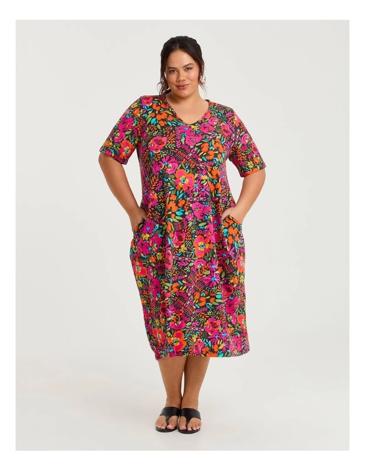 Cotton Rayna Dress Print image 1