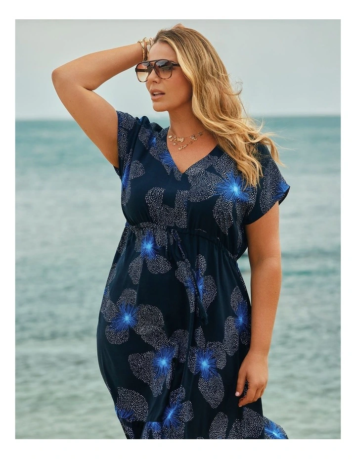 Robyn Poppy Print Tie Dress Print image 4