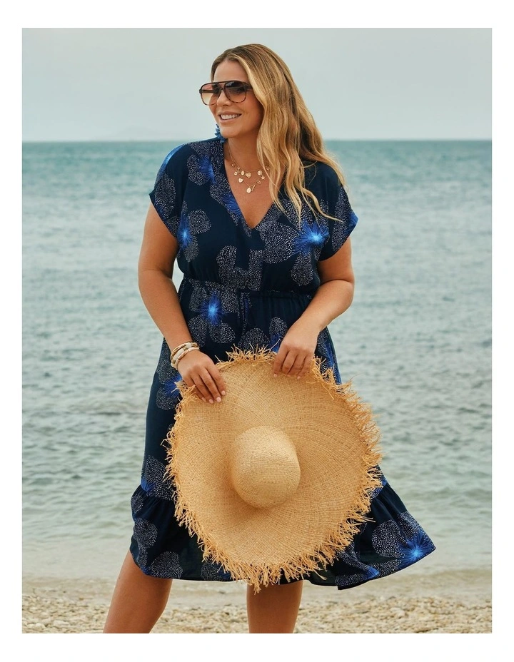 Robyn Poppy Print Tie Dress Print image 5