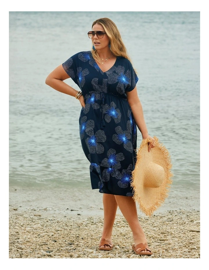 Robyn Poppy Print Tie Dress Print image 6