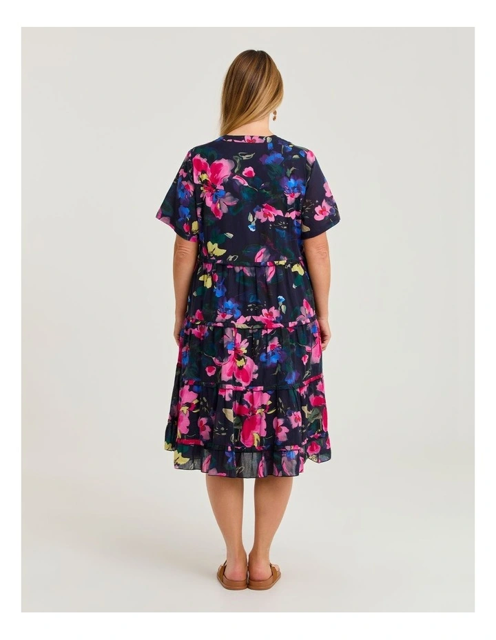 Cotton Bloomfield Frill Dress Print image 2
