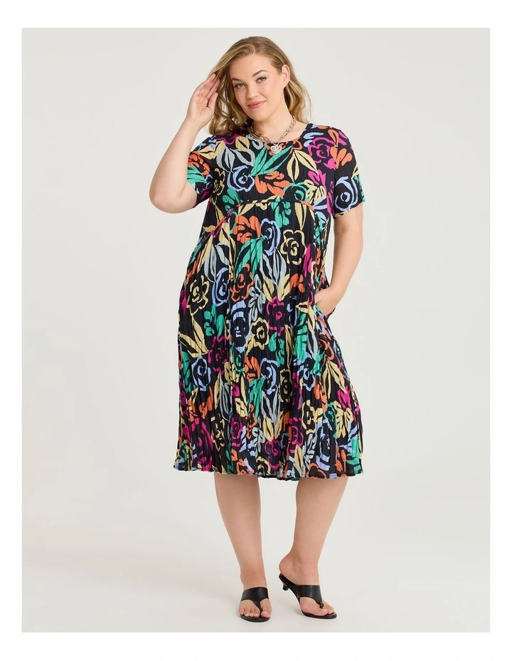Cotton Gauze Favourite Dress Multi Brights image 1