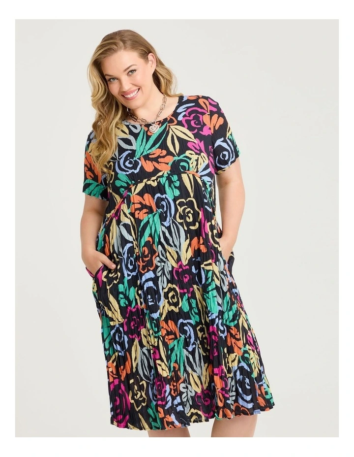 Cotton Gauze Favourite Dress Multi Brights image 3