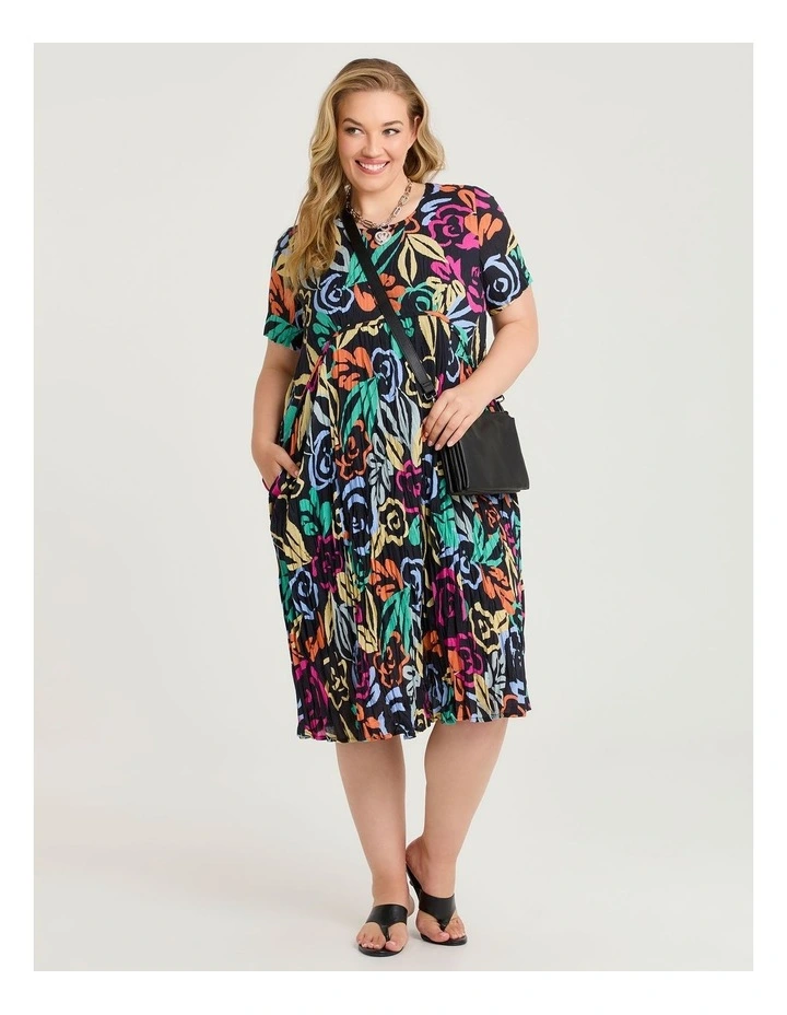 Cotton Gauze Favourite Dress Multi Brights image 4